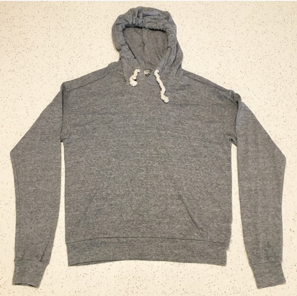 (2/$20) Aritzia TNA grey lightweight hoodie